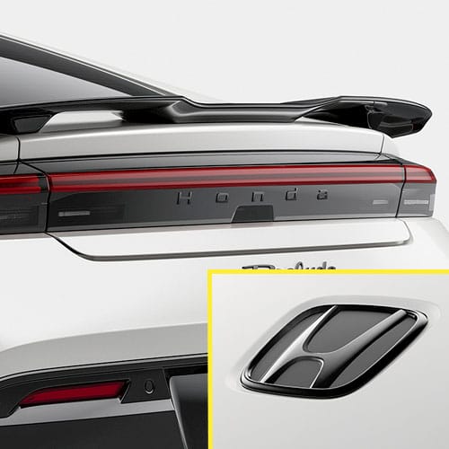 Honda Black Emblems (Prelude) 08F20-36W-100